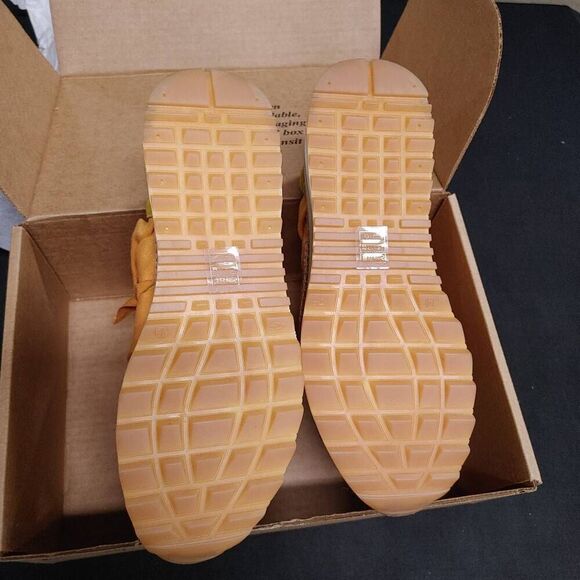 New Free People Chapmin Espadrille Ribbon Bow Sneakers 39 Blue Combo - Picture 5 of 7